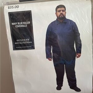 Navy Blue Coveralls